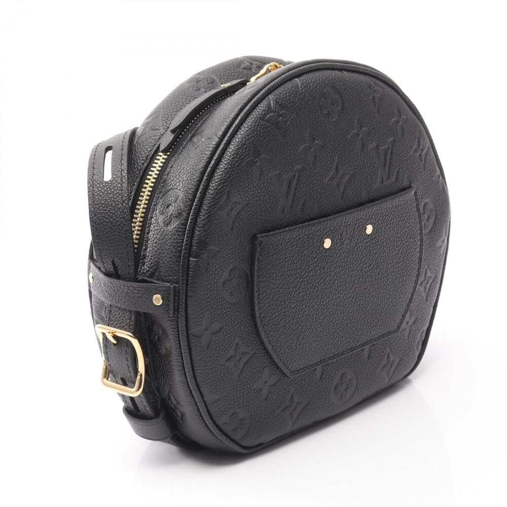 Louis Vuitton Boite Chapeau Souple Shoulder Bag Leather Monogram Empreinte